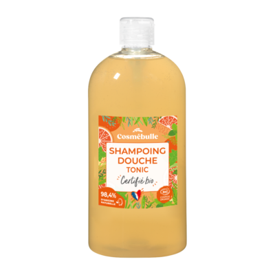 SHAMPOING DOUCHE 2 EN 1 TONIC CERTIFIÉ BIO*