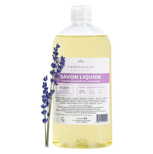 Savon liquide à la lavande