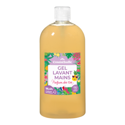 GEL LAVANT MAINS PARFUM DES ÎLES CERTIFIÉ BIO*
