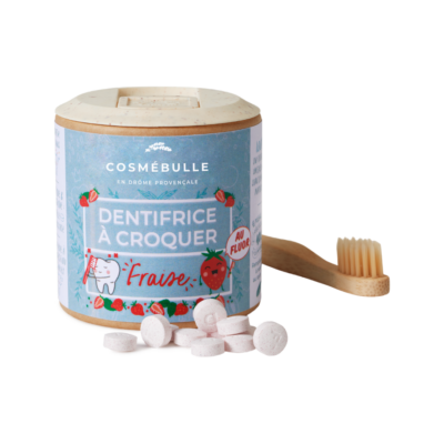 DENTIFRICE À CROQUER ENFANT FRAISE