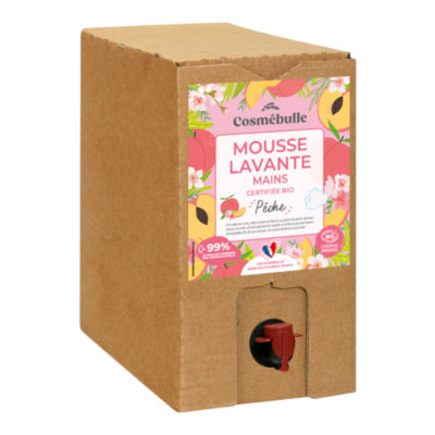 MOUSSE LAVANTE PÊCHE CERTIFIÉE BIO* – Image 2