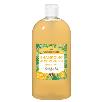 SHAMPOING ALOE VERA HYDRATANT CERTIFIÉ BIO*