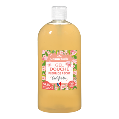 GEL DOUCHE FLEUR DE PÊCHE CERTIFIÉ BIO*
